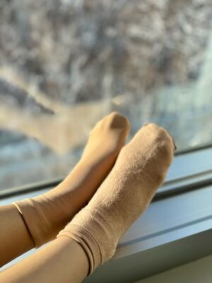 Fleece Socks – Thin, Cozy Fleece Lining for Warmth Without the Bulk