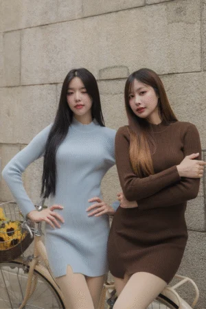 Classic Knitting Dress - Form fitting, no bulk, no itch!