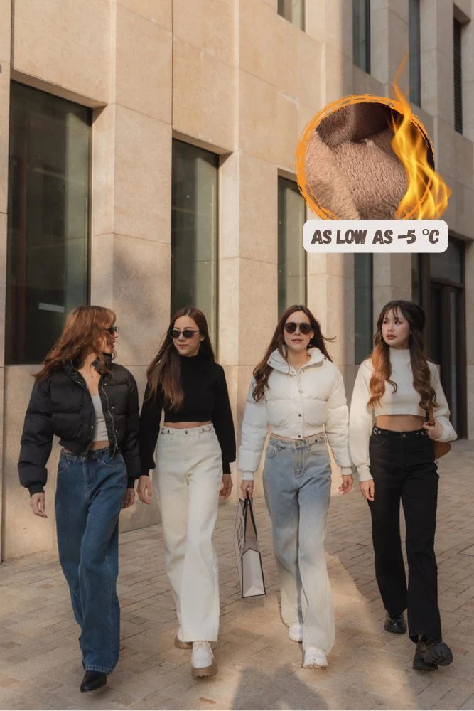 ThermaSoft Straight Jeans – Fleece-lined warmth with a versatile high or low waist fit.