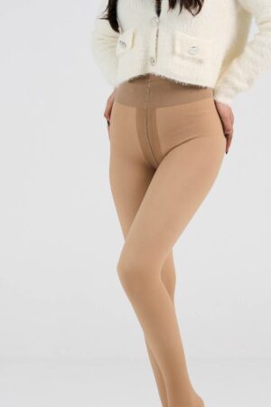 SKINHEAT ULTRA – Sheer thermal stockings with thick fleece lining, suitable for -10 to 5°C.