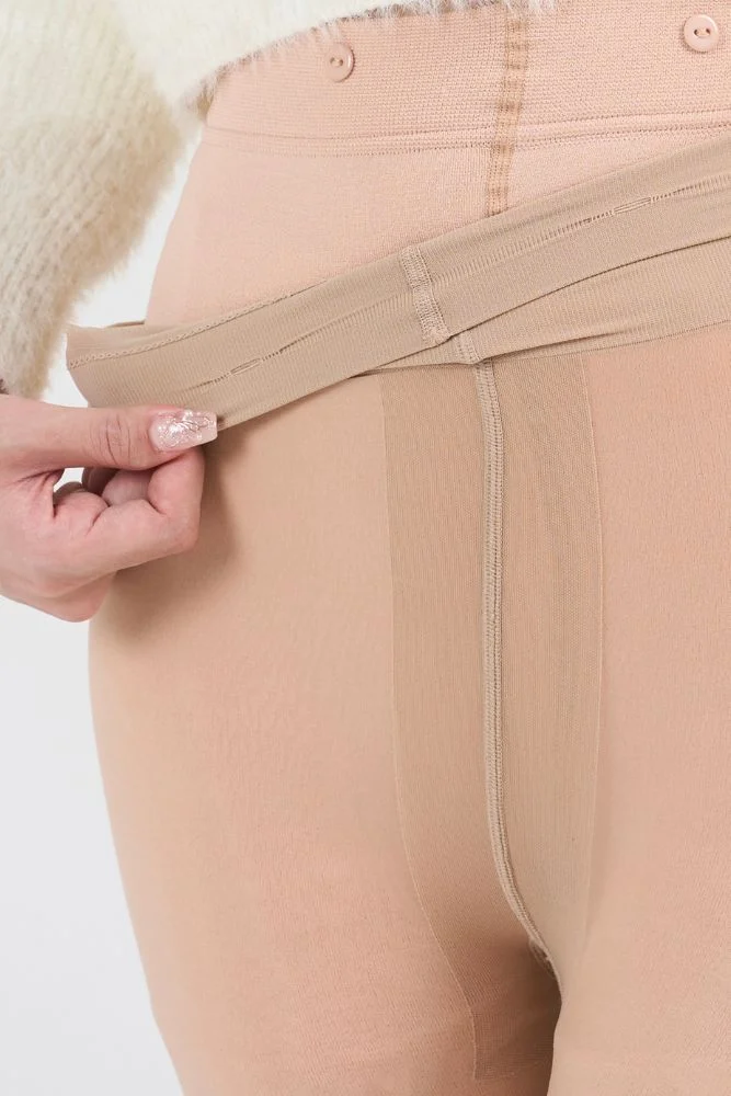 Outer Layer Sheer for Skinny Warm & Super Warm Thermal Stockings (Closed-Toe).