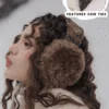 Muffle Puffy Earmuffs - Natural Fluff & Ultimate Softness
